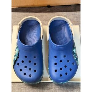 Crocs Kids Disney Frozen Elsa Blue Clog J2